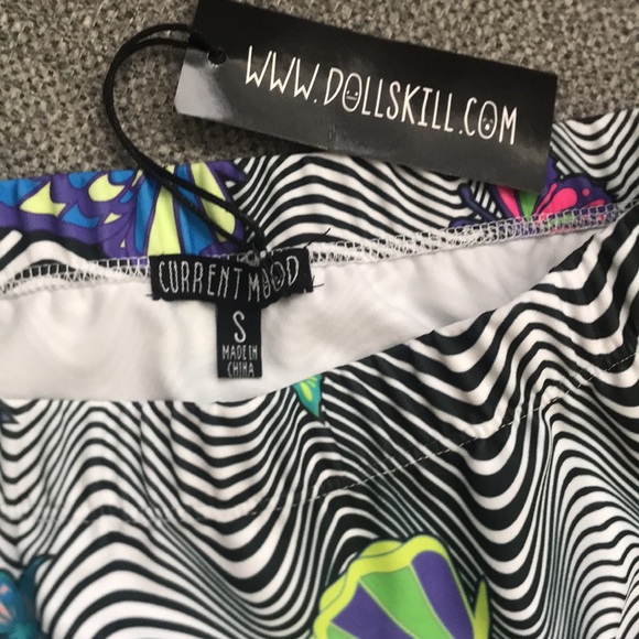 NWT Dolls kill rave  / festival bottoms size S - Picture 3 of 3